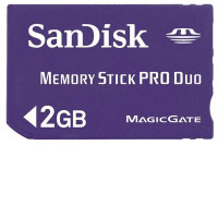 Sandisk Memory Stick Duo Pro 2 GB (PIXPN338954) Sandisk Memory Stick Duo Pro 2 GB (PIXPN338954)